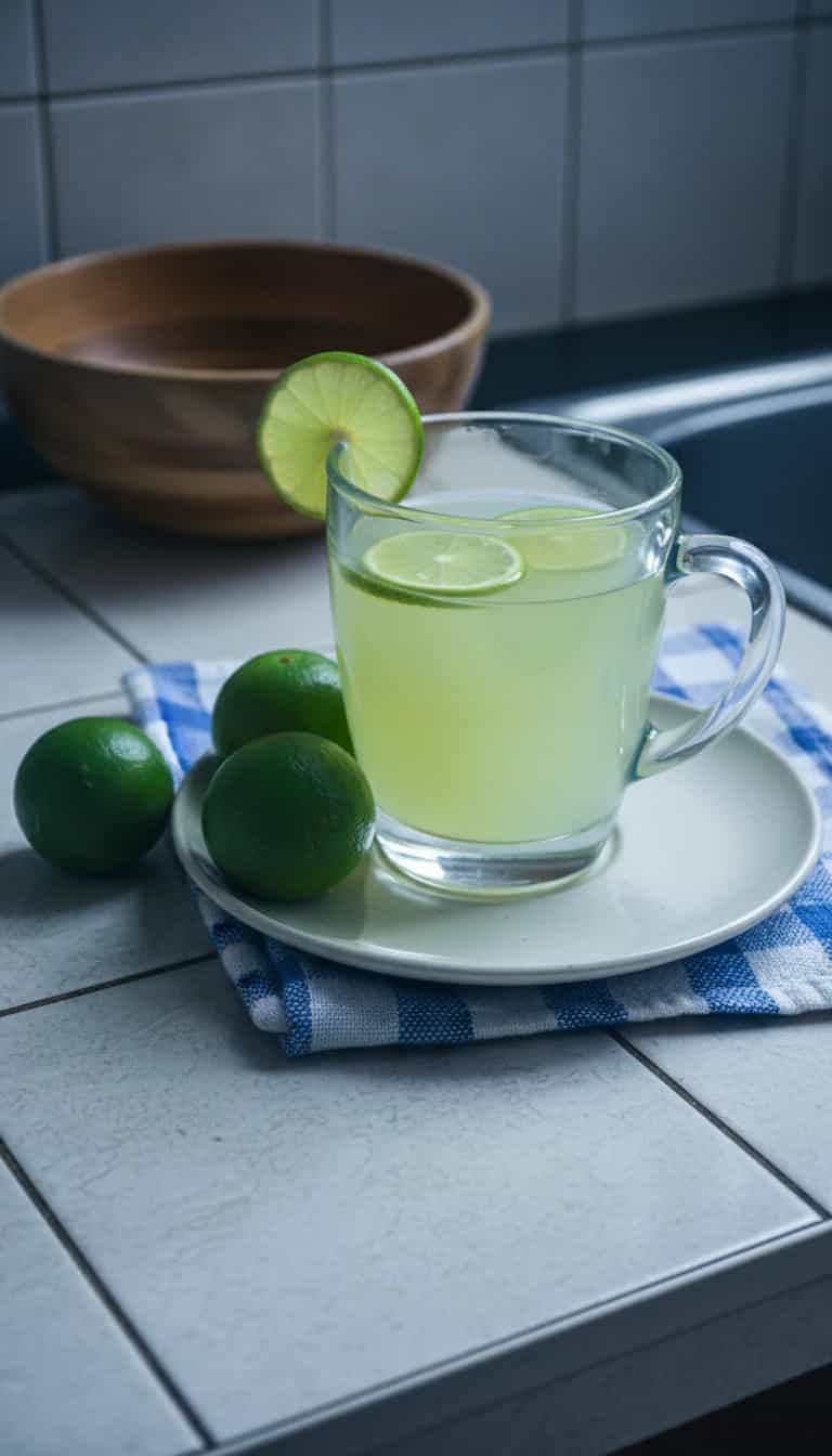Foto deliciosa de Suco de Caju Refrescante com Limão pronta para servir - Sucos & Smoothies