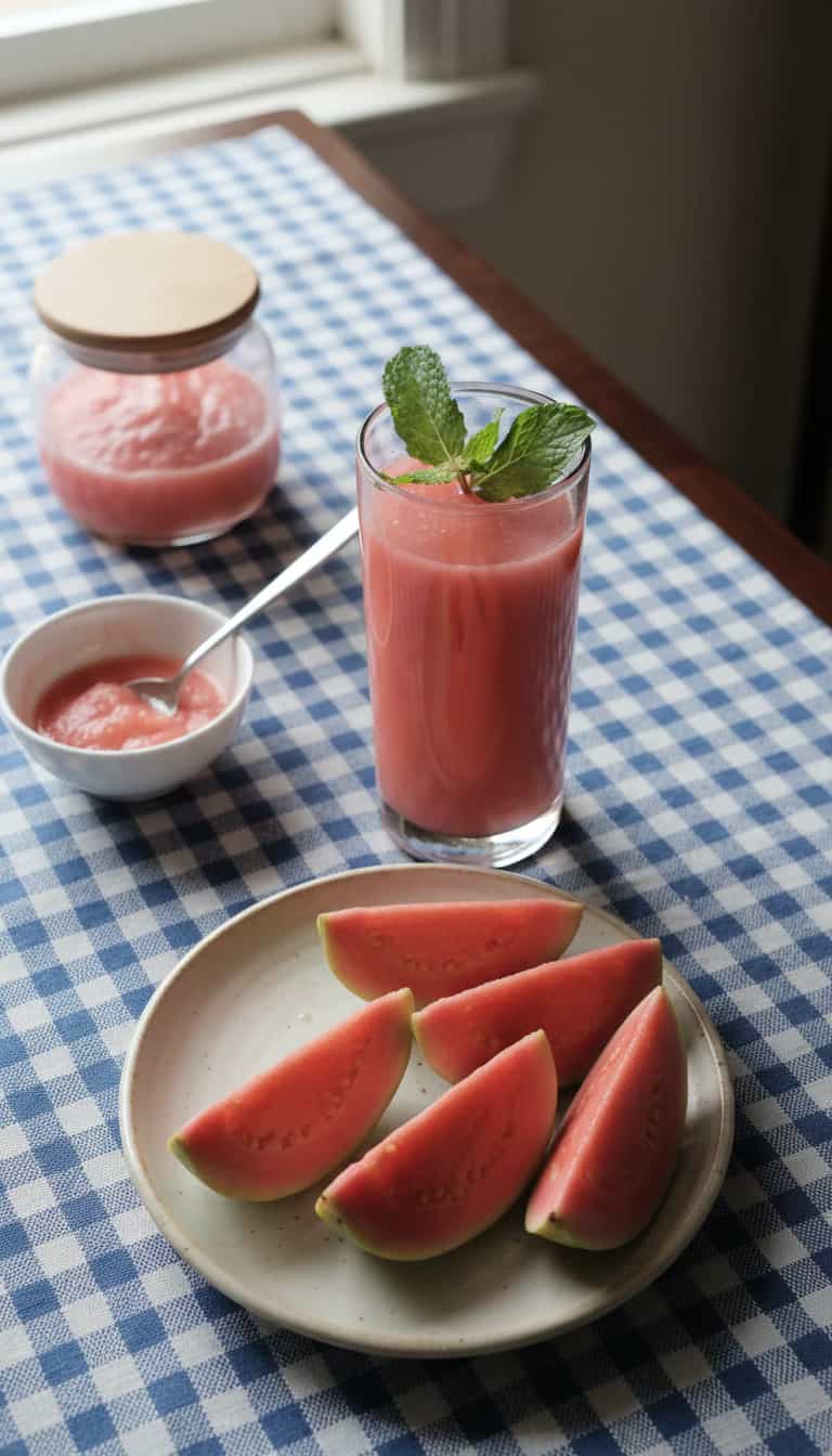 Foto deliciosa de Suco de Goiaba Refrescante pronta para servir - Sucos & Smoothies