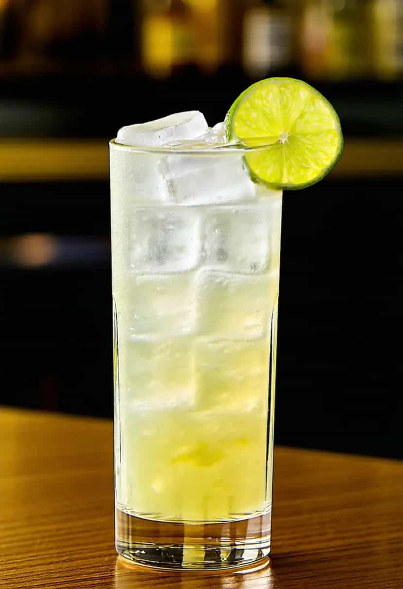 Foto deliciosa de Suco de Limão com Calda de Açúcar pronta para servir - Sucos & Smoothies