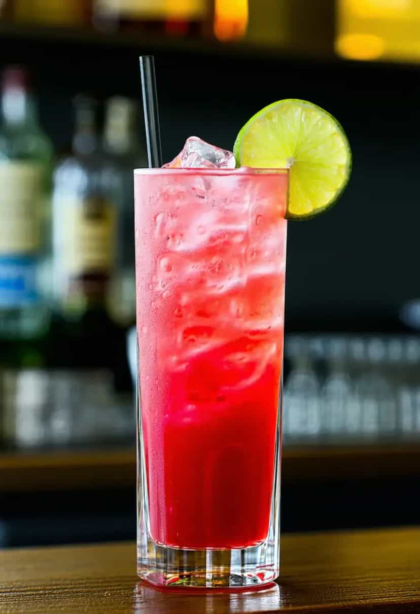 Foto deliciosa de Suco de Pitaya com Limão pronta para servir - Sucos & Smoothies