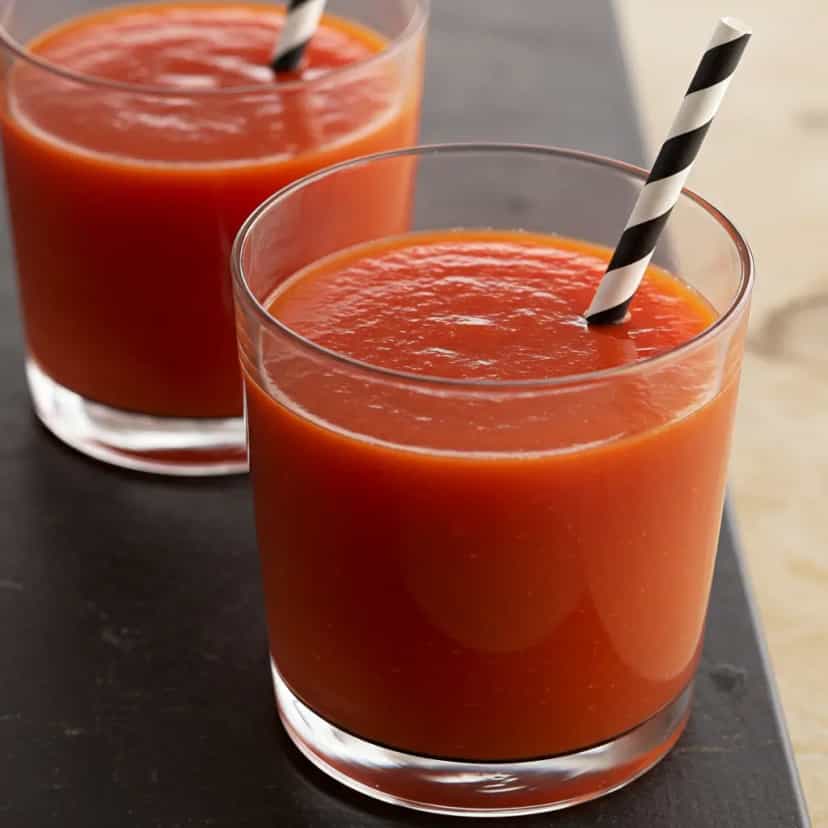 Foto deliciosa de Suco de Tomate Caseiro pronta para servir - Sucos & Smoothies