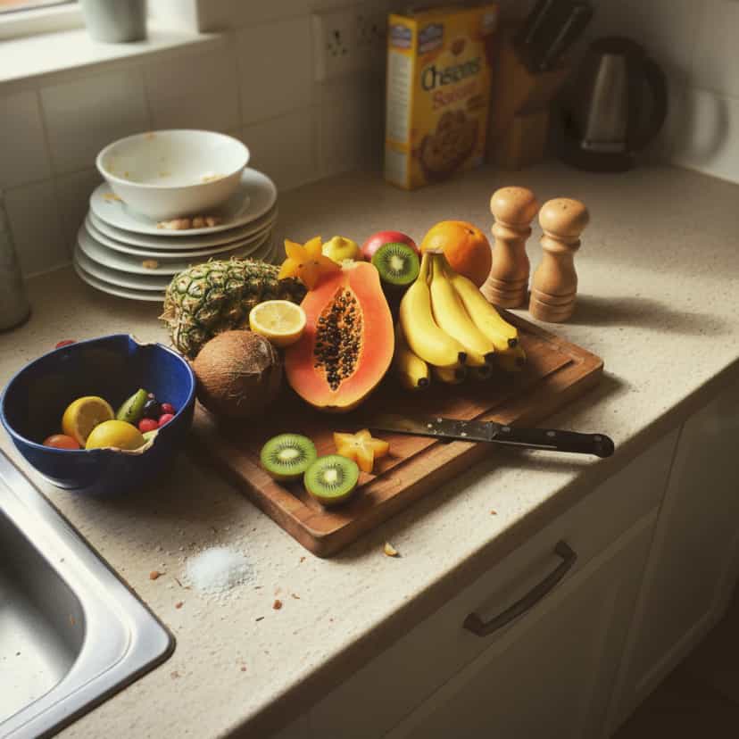 Foto deliciosa de Suco Detox de Abacaxi e Couve pronta para servir - Sucos & Smoothies