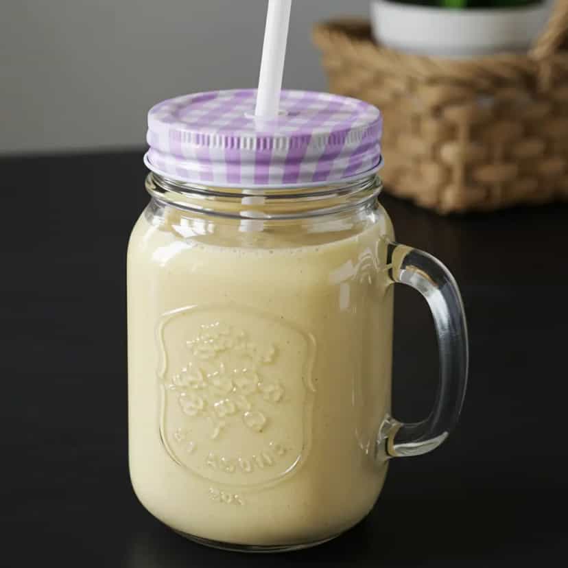 Foto deliciosa de Suco Detox de Maçã, Abacaxi e Gengibre pronta para servir - Sucos & Smoothies