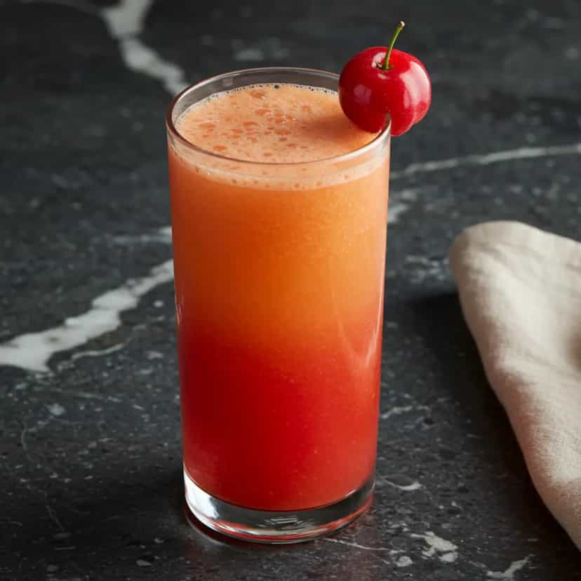 Foto deliciosa de Suco Refrescante de Acerola pronta para servir - Sucos & Smoothies