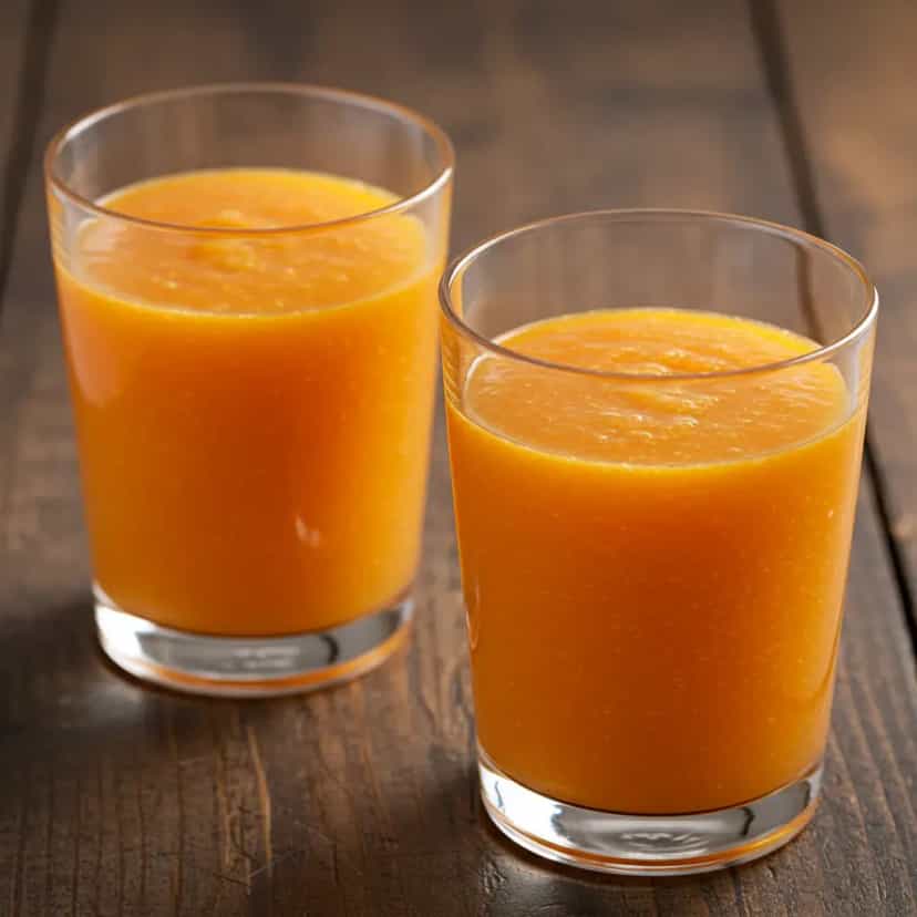 Foto deliciosa de Suco Refrescante de Melão e Mamão pronta para servir - Sucos & Smoothies