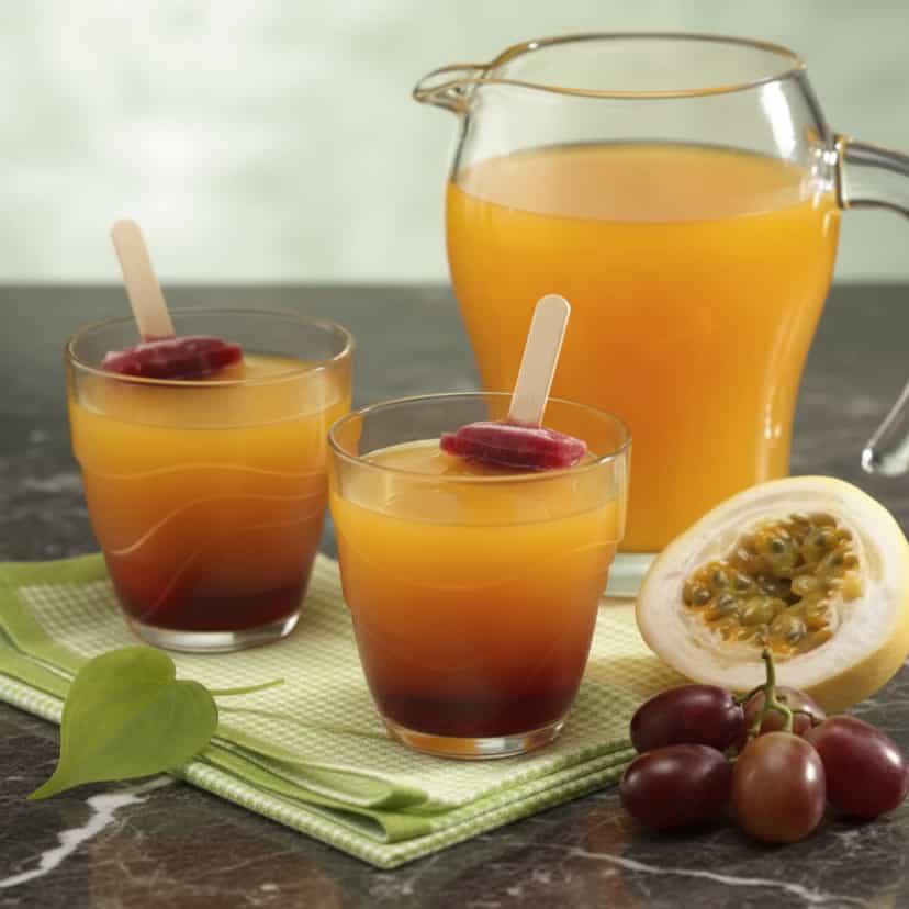 Foto deliciosa de Suco Submarino de Maracujá pronta para servir - Sucos & Smoothies