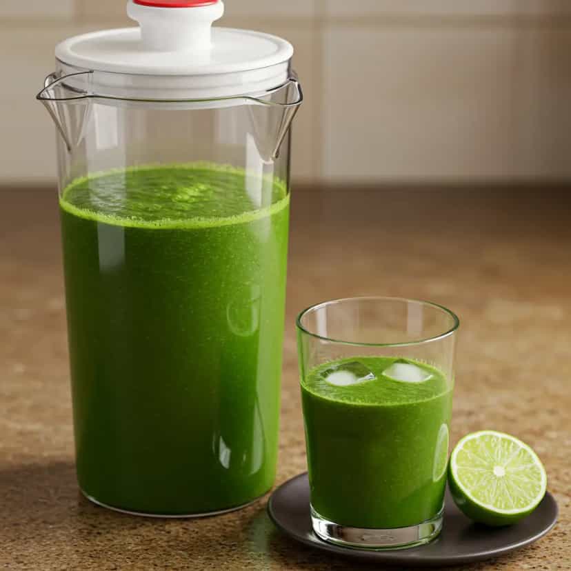 Foto deliciosa de Suco Verde Detox pronta para servir - Sucos & Smoothies