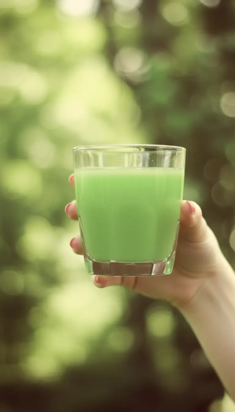 Foto deliciosa de Suco Verde Detox pronta para servir - Sucos & Smoothies