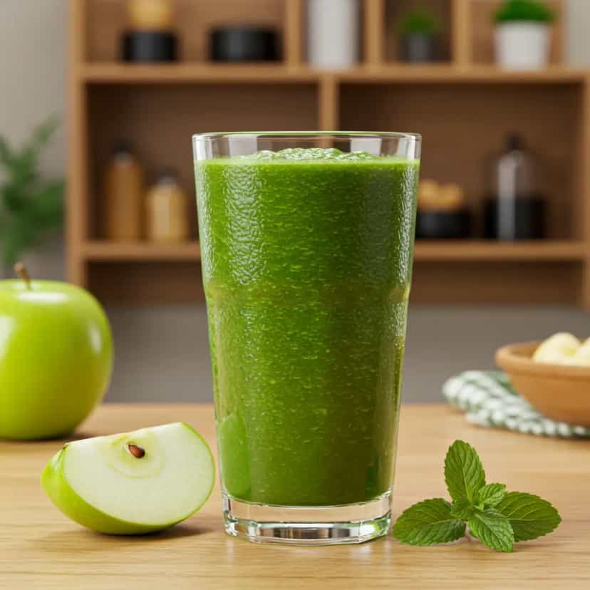 Foto deliciosa de Suco verde detox pronta para servir - Sucos & Smoothies
