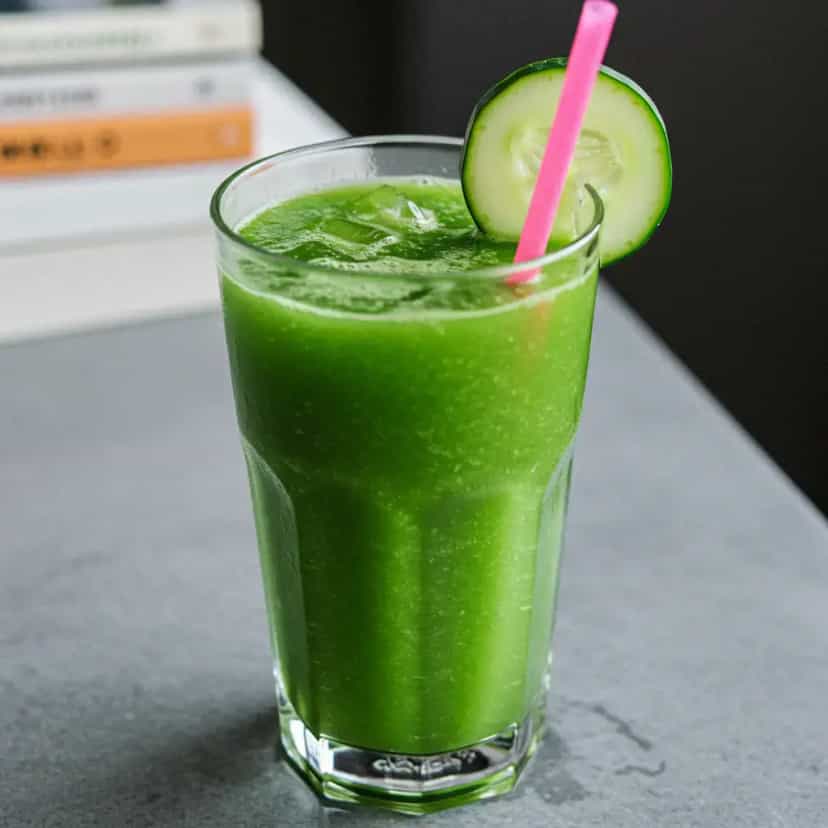 Foto deliciosa de Suco Verde Refrescante pronta para servir - Sucos & Smoothies