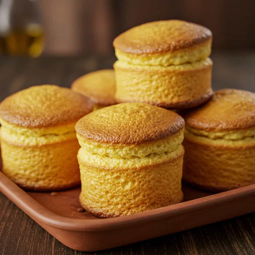 Suflê cremoso de Abóbora Cabotiã