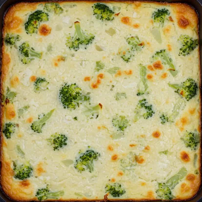 Foto deliciosa de Suflê de Brócolis pronta para servir - Almoço & Jantar