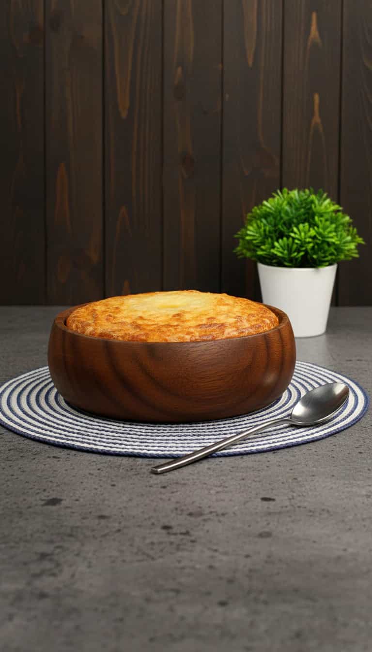 Foto deliciosa de Suflê de Chuchu pronta para servir - Pratos Brasileiros Icônicos