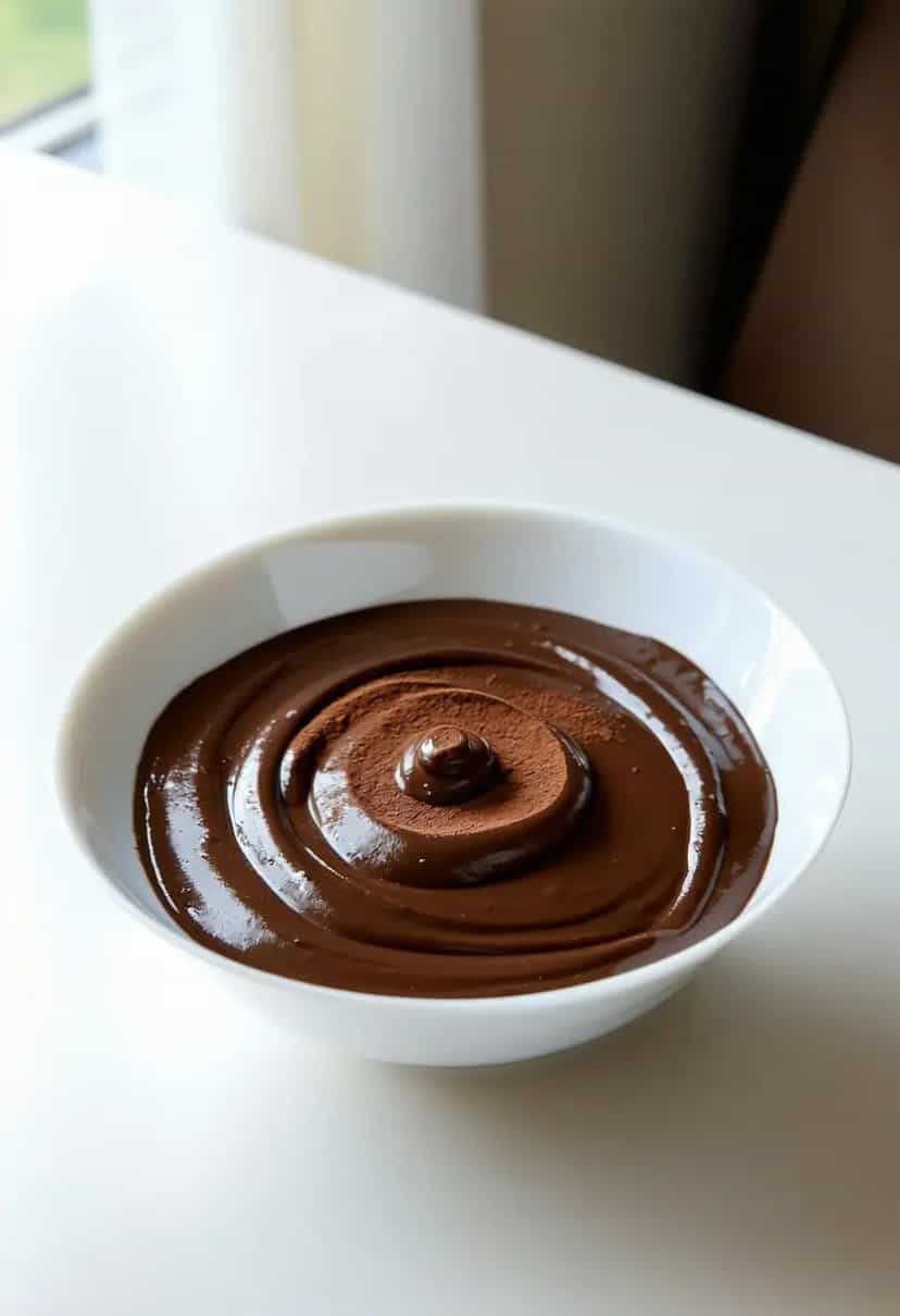 Foto deliciosa de Pudim de Chocolate Sem Açúcar pronta para servir - Pudins & Cremes