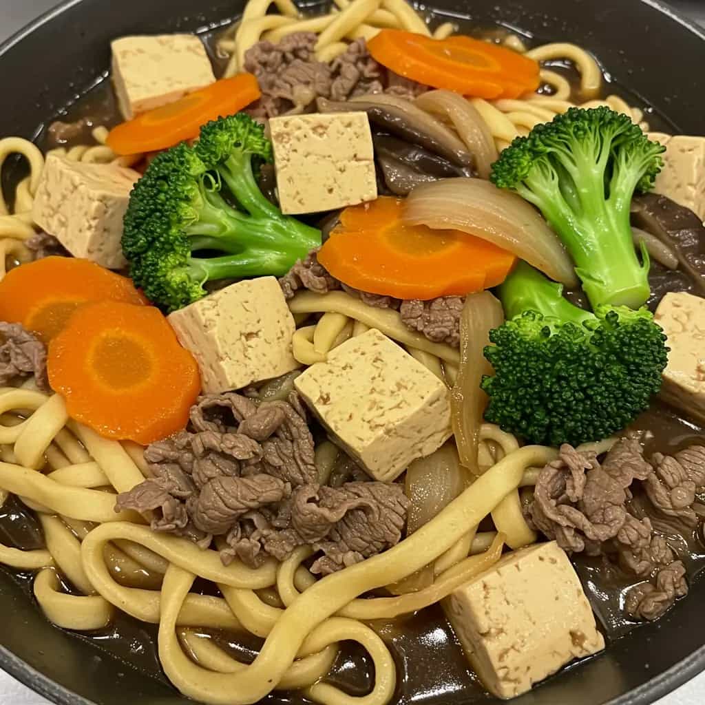Sukiyaki Japonês Tradicional