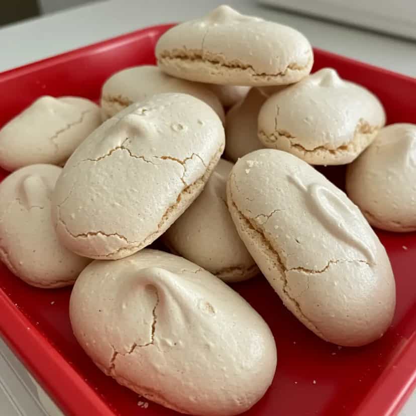 Foto deliciosa de Suspiro de Claras pronta para servir - Sem Assar