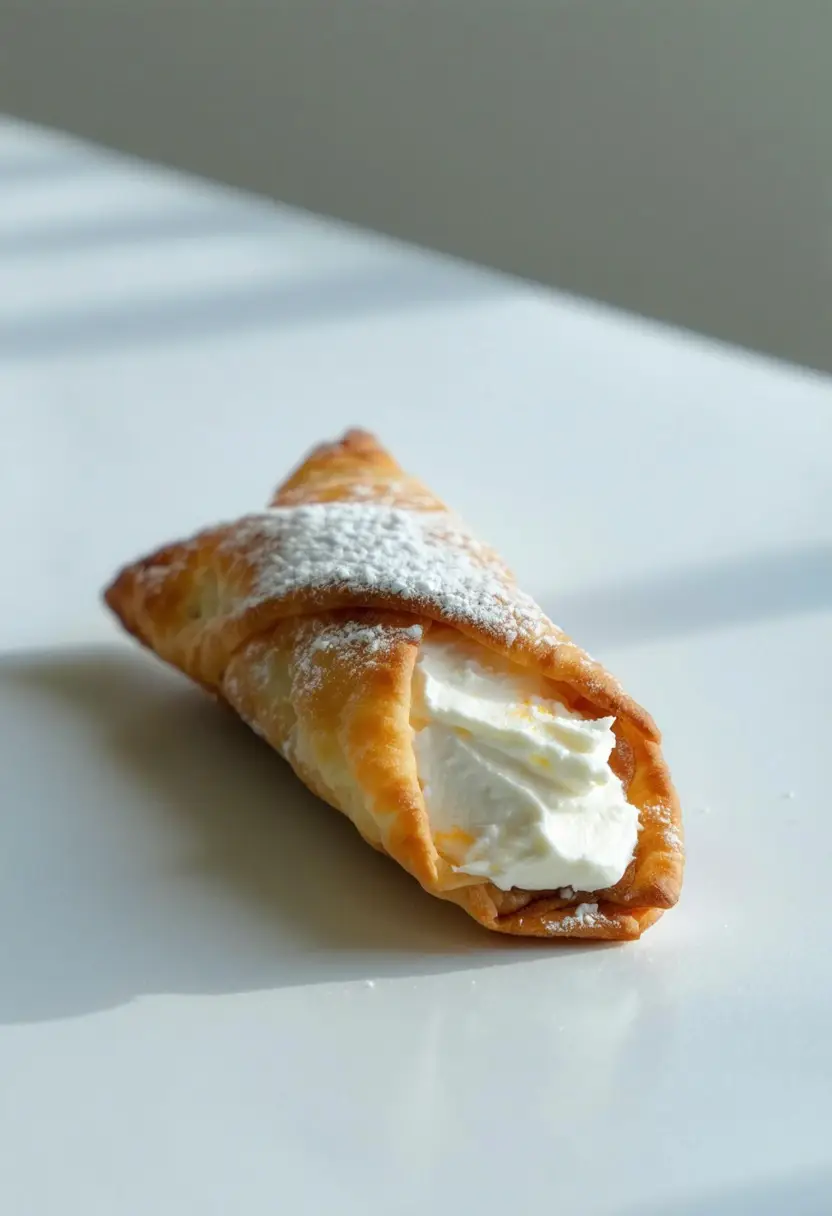 Foto deliciosa de Cannoli de Ricota Doce pronta para servir - Outras Receitas