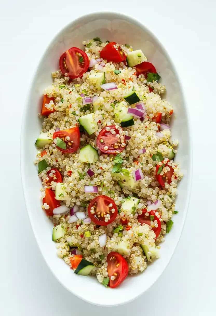 Tabule de Quinoa e Ervas