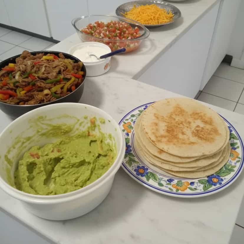 Foto deliciosa de Tacos de Coxão Mole pronta para servir - Outras Receitas