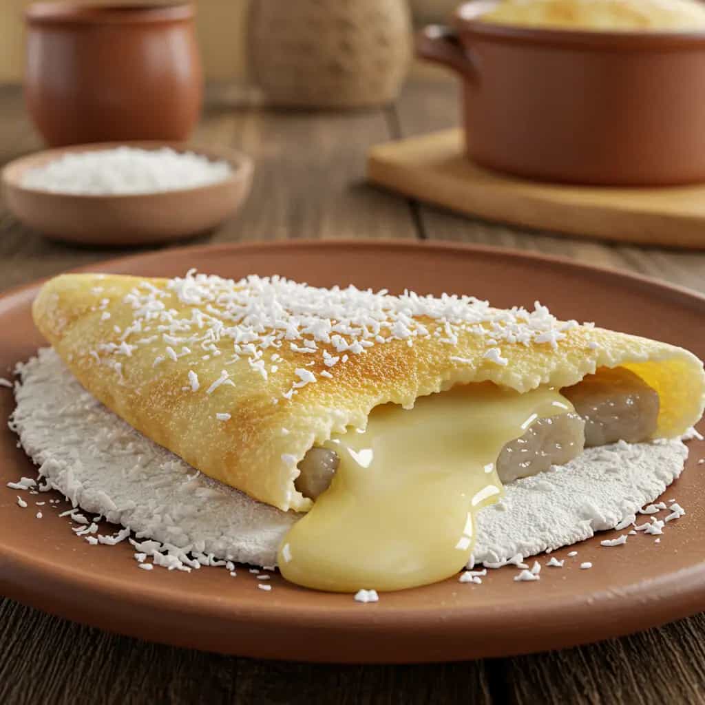 Tapioca de leite condensado