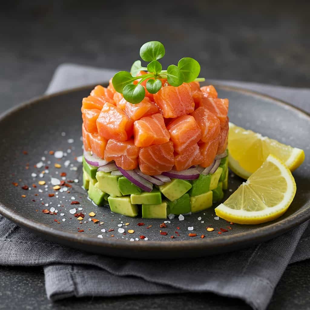 Tartar de Salmão Defumado