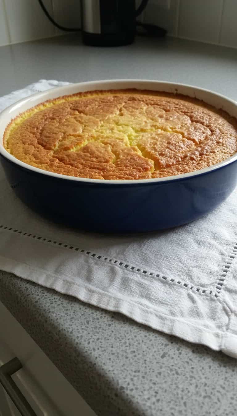 Foto deliciosa de Tarte Cremosa de Leite pronta para servir - Pudins & Cremes
