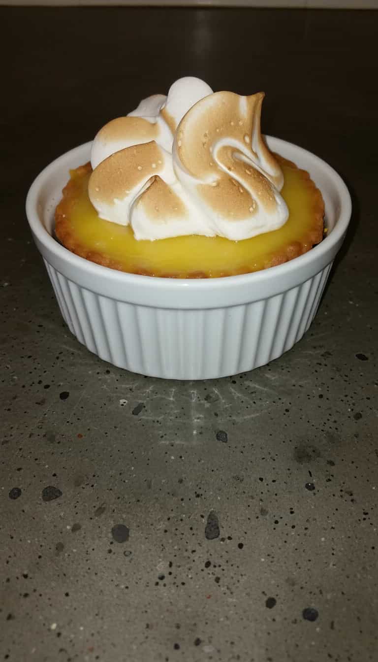 Tarte de Baunilha com Marshmallow