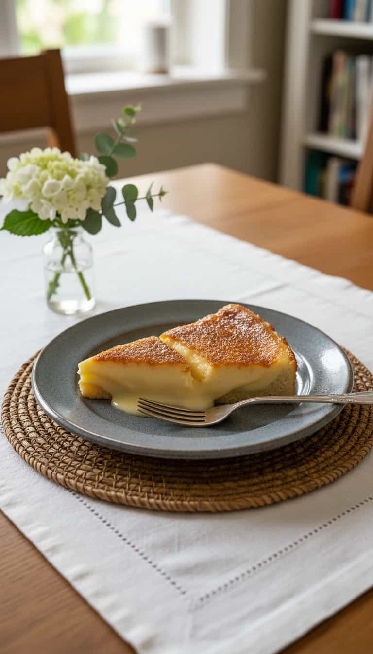 Foto deliciosa de Tarte de Natas Clássica pronta para servir - Tortas & Tortinhas