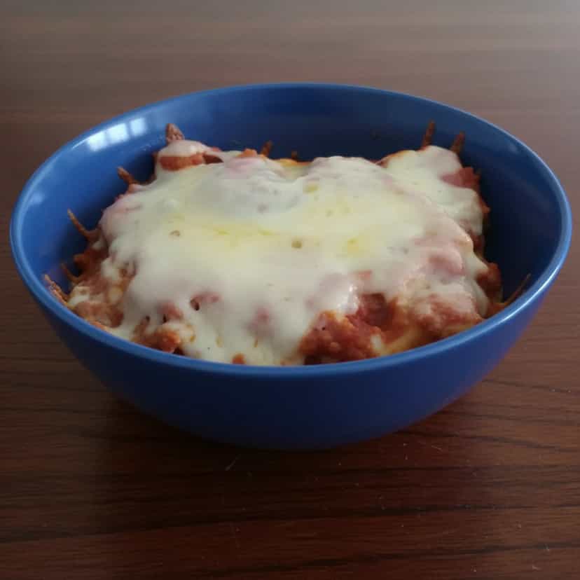 Foto deliciosa de Tekitos à Parmegiana pronta para servir - Salgadinhos