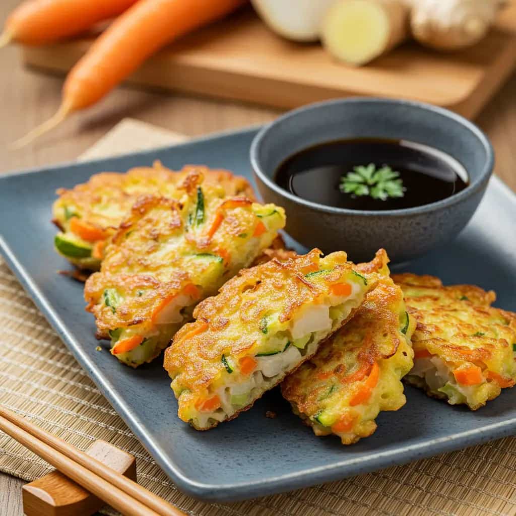 Tempurá de Legumes na Frigideira