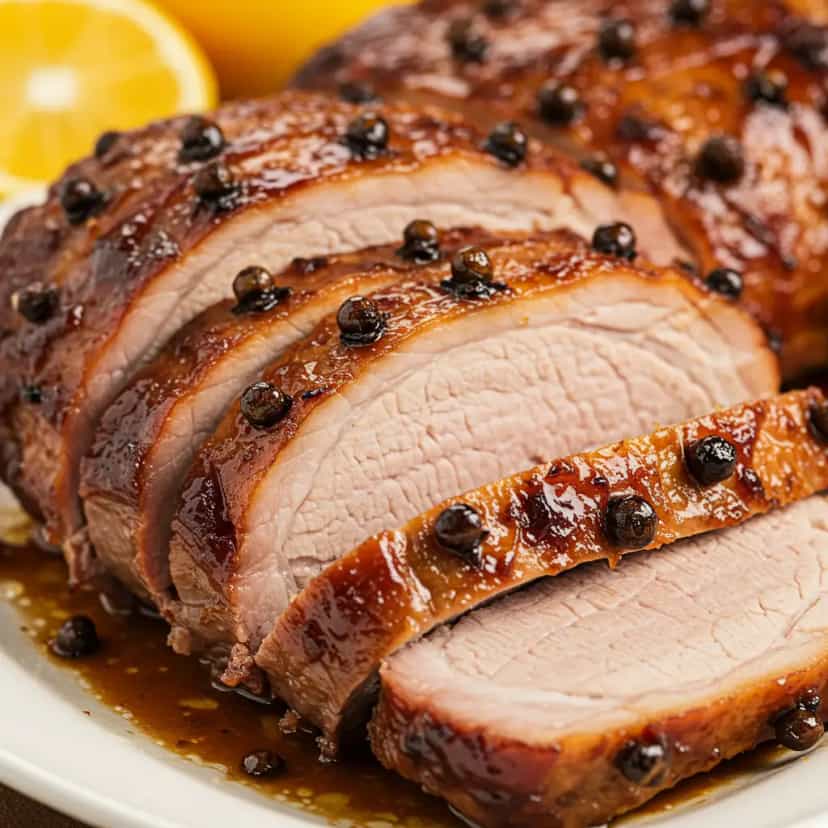 Foto deliciosa de Tender ao molho de laranja (fácil) pronta para servir - Carnes & Frango