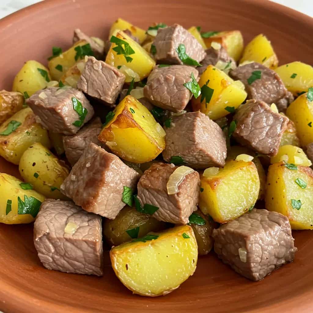 Tender com Batata ao Alecrim