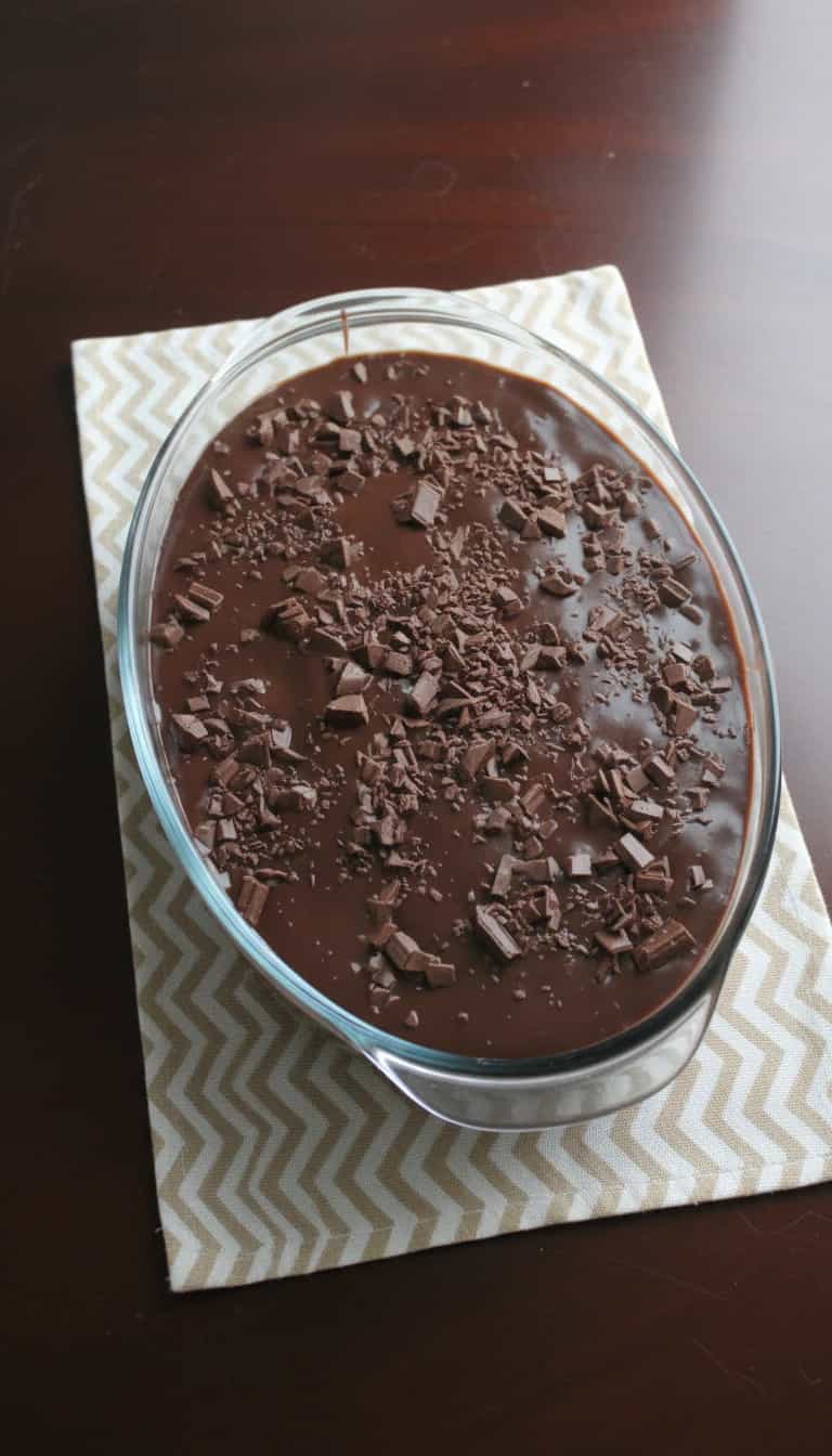Foto deliciosa de Tentação de Chocolate da Elena pronta para servir - Pudins & Cremes