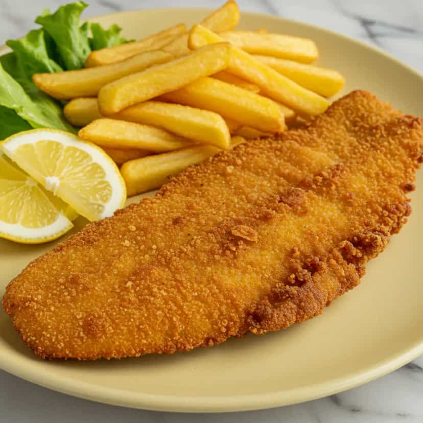 Foto deliciosa de Tilápia Crocante ao Limão pronta para servir - Outras Receitas