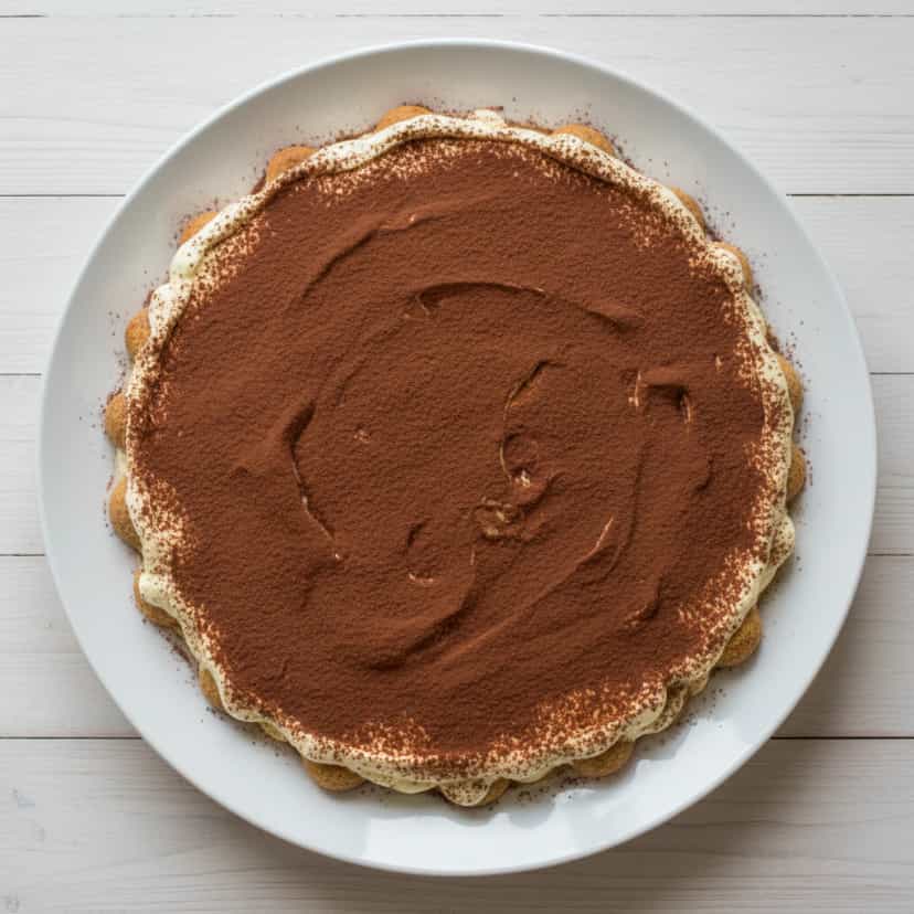 Foto deliciosa de Tiramisu Brasileiro: Sobremesa Clássica pronta para servir - Pudins & Cremes