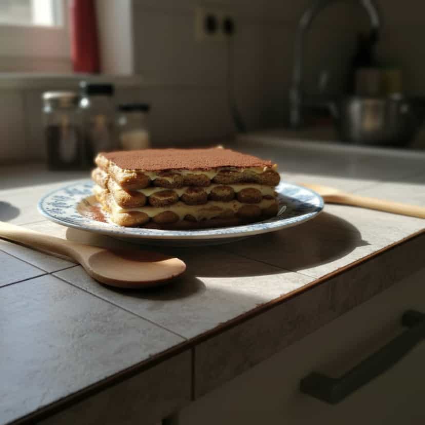 Foto deliciosa de Tiramisu Clássico pronta para servir - Outras Receitas