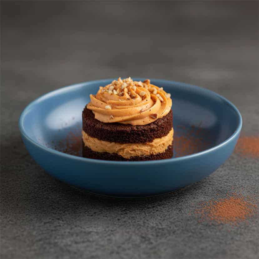 Foto deliciosa de Tiramisu de Nozes com Pão-de-ló pronta para servir - Outras Receitas
