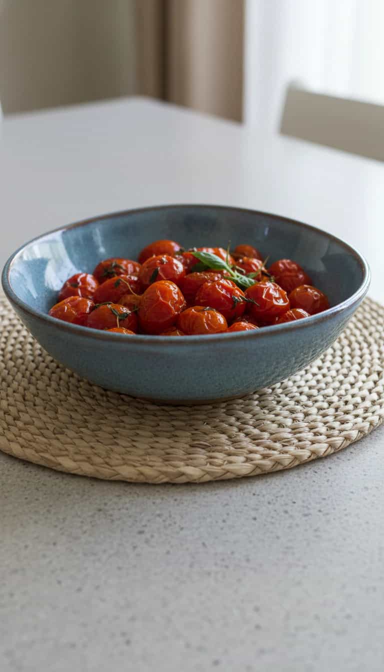 Foto deliciosa de Tomates Confitados com Tomilho e Louro pronta para servir - Outras Receitas