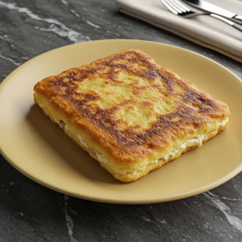 Torrada Francesa de Presunto e Queijo