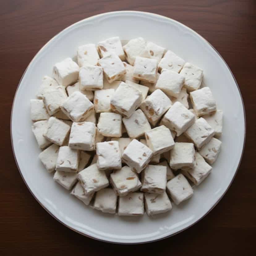 Foto deliciosa de Torrão de Amendoim Caseiro pronta para servir - Outras Receitas