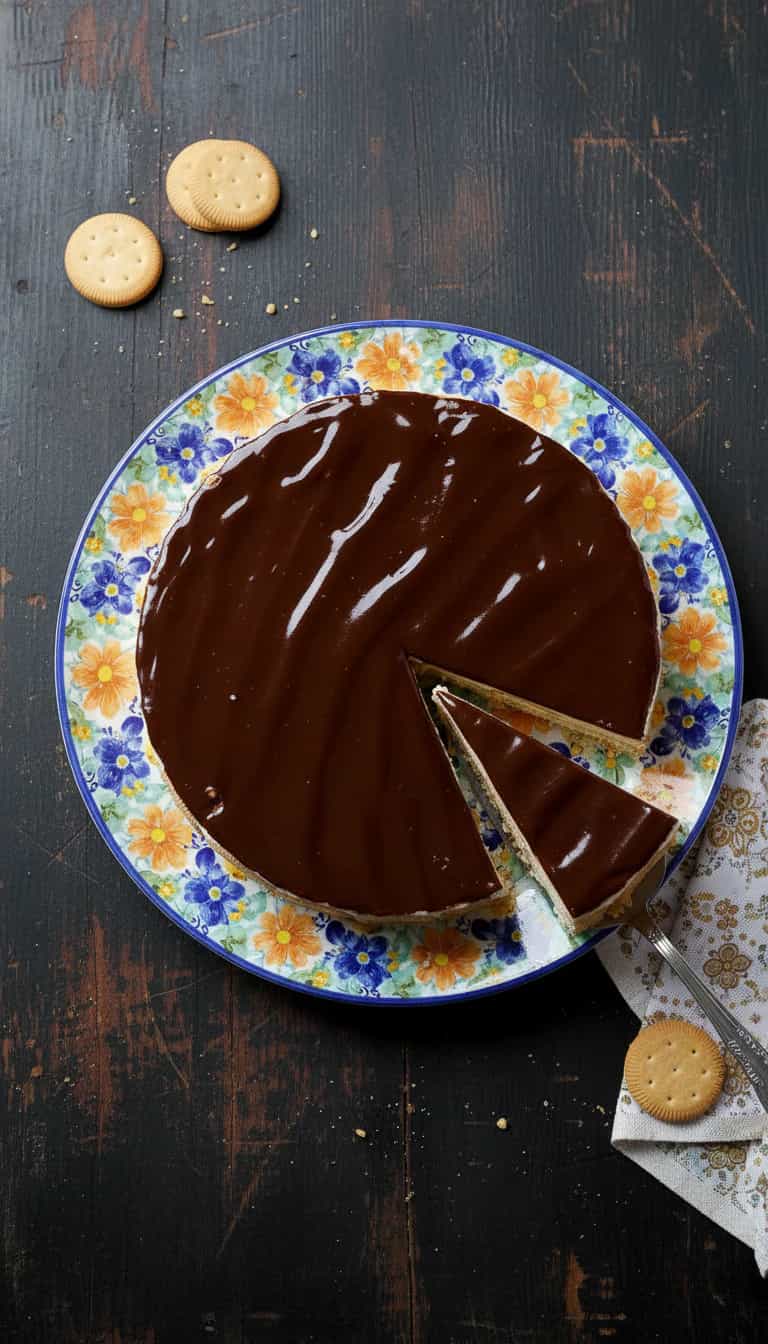 Foto deliciosa de Torta Alemã de Chocolate pronta para servir - Tortas & Tortinhas