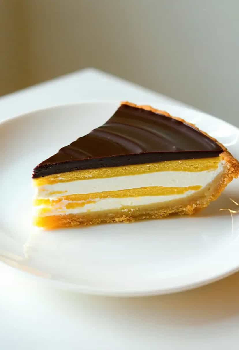 Foto deliciosa de Torta Alemã Tradicional pronta para servir - Tortas & Tortinhas