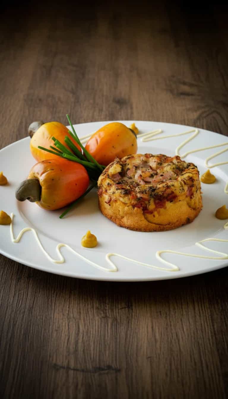 Foto deliciosa de Torta Bauru pronta para servir - Lanches de Padaria