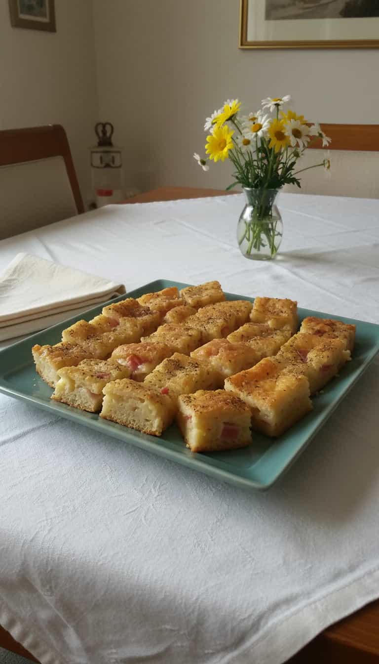 Foto deliciosa de Torta Bauru de Liquidificador pronta para servir - Salgadinhos