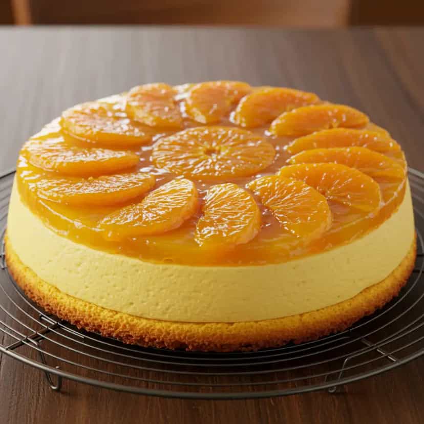 Foto deliciosa de Torta Cremosa de Abóbora com Ricota pronta para servir - Tortas & Tortinhas