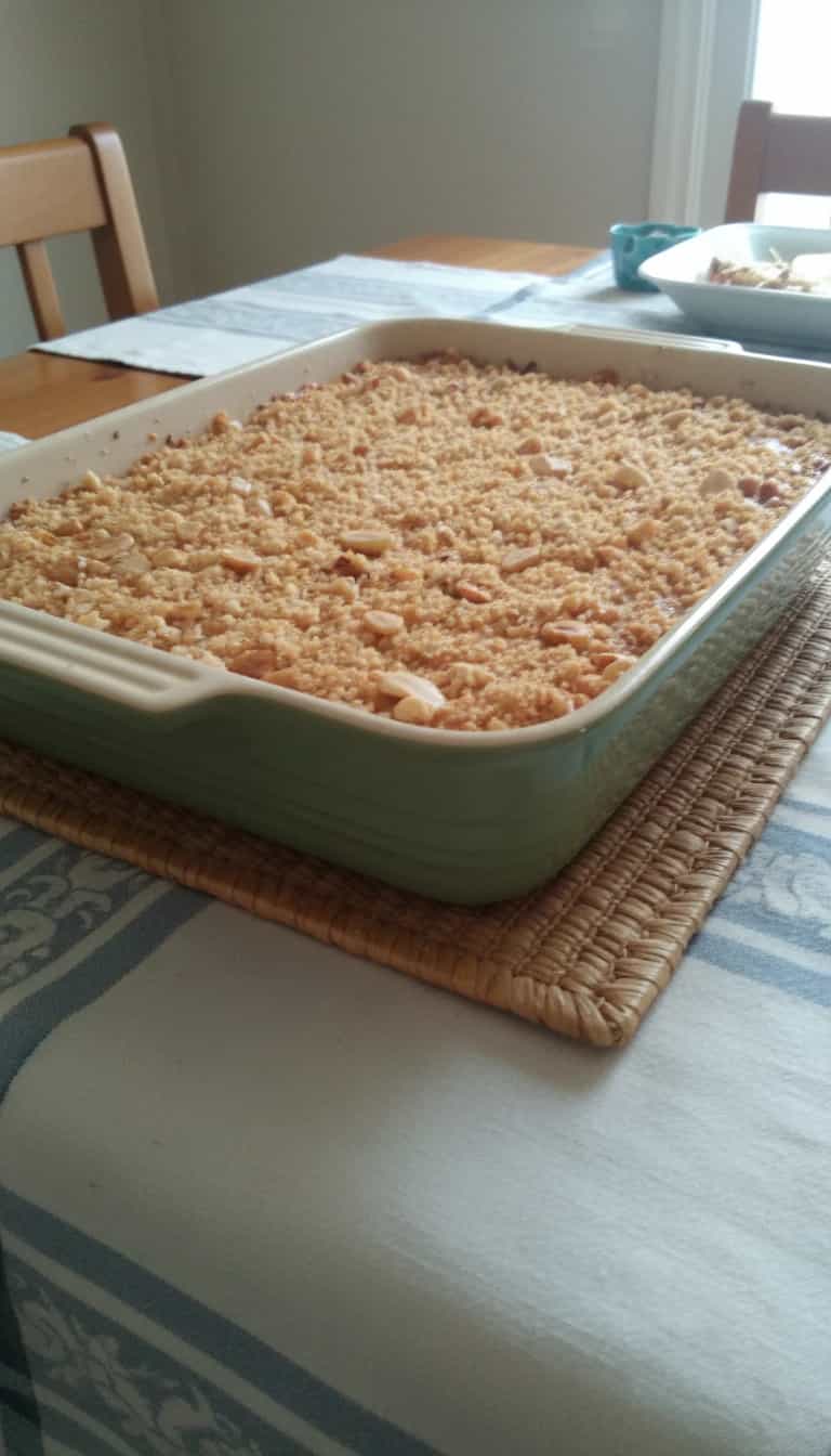 Foto deliciosa de Torta Cremosa de Amendoim pronta para servir - Tortas & Tortinhas