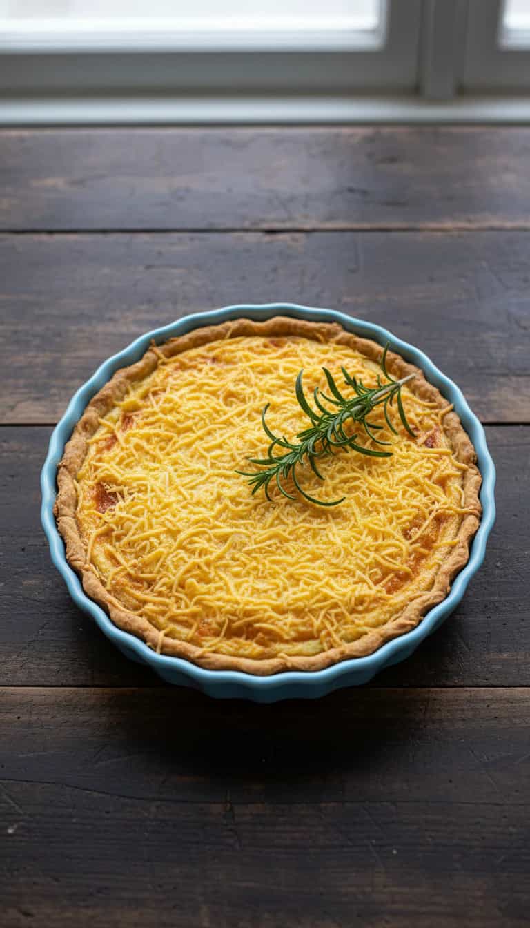 Foto deliciosa de Torta Cremosa de Batata e Carne Moída pronta para servir - Tortas Salgadas
