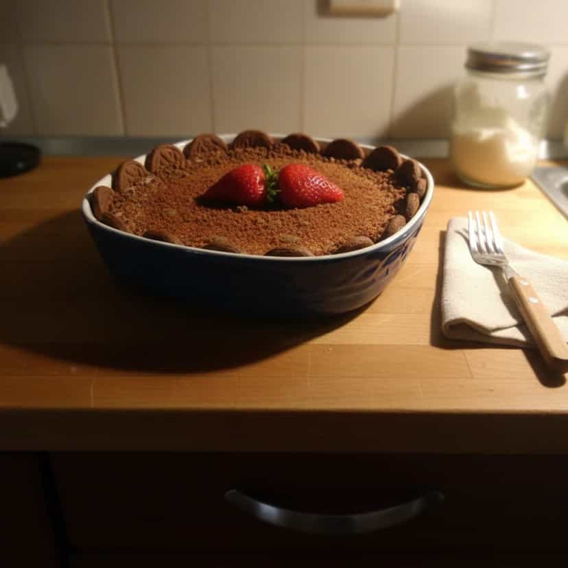 Foto deliciosa de Torta Cremosa de Bolacha Recheada pronta para servir - Tortas & Tortinhas