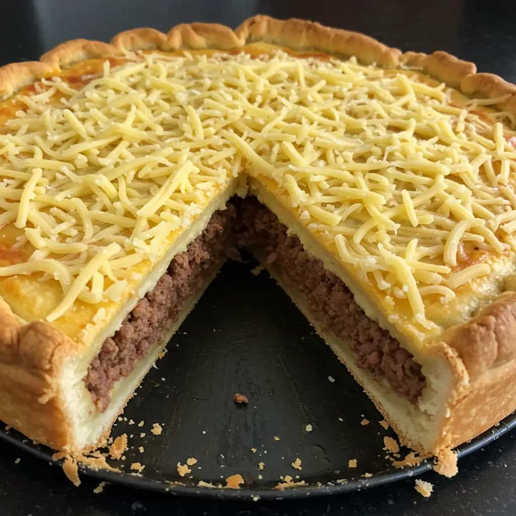 Torta Cremosa de Carne Assada