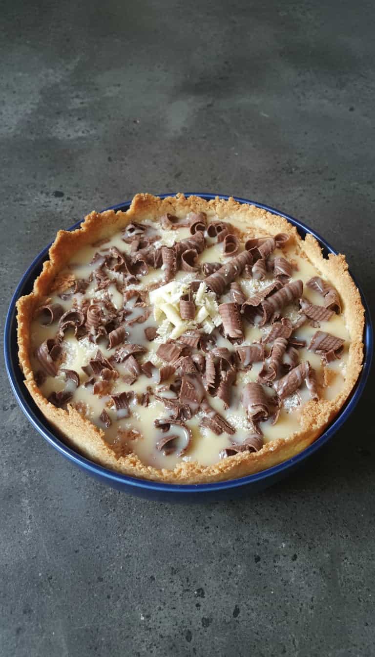 Foto deliciosa de Torta Cremosa de Coco pronta para servir - Tortas & Tortinhas